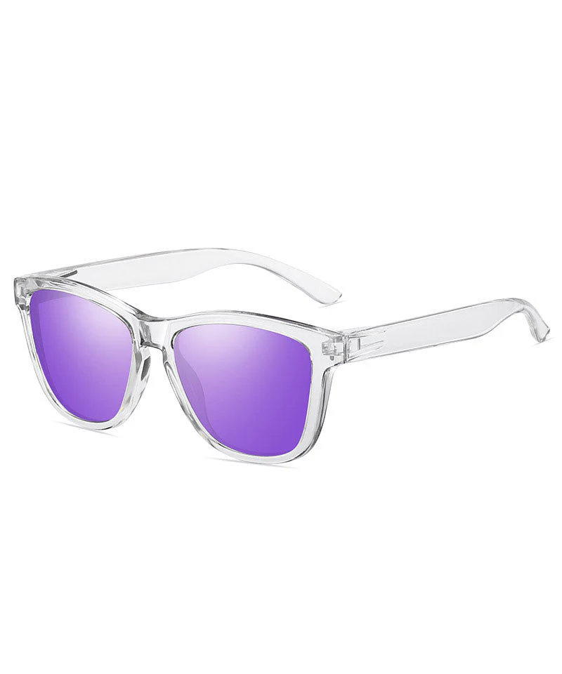 Stylish Pink Polarized Outdoor Sports Sunglasses - Image 4