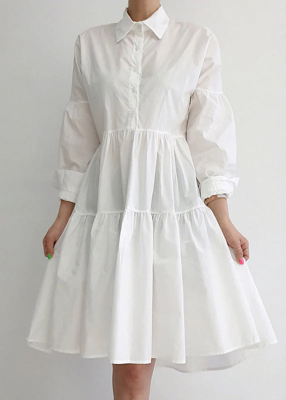 Stylish Side Open Knit Vests And Shirt Dresses Two Pieces Set Spring - Image 4