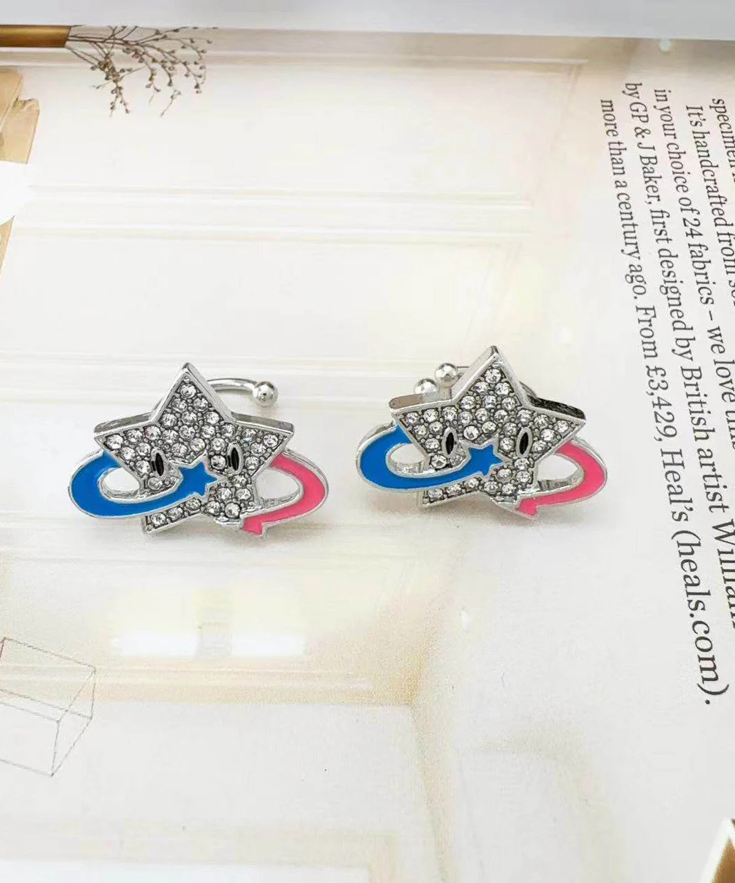 Sweet Cool Style Zircon Star Earbone Clip - Image 5