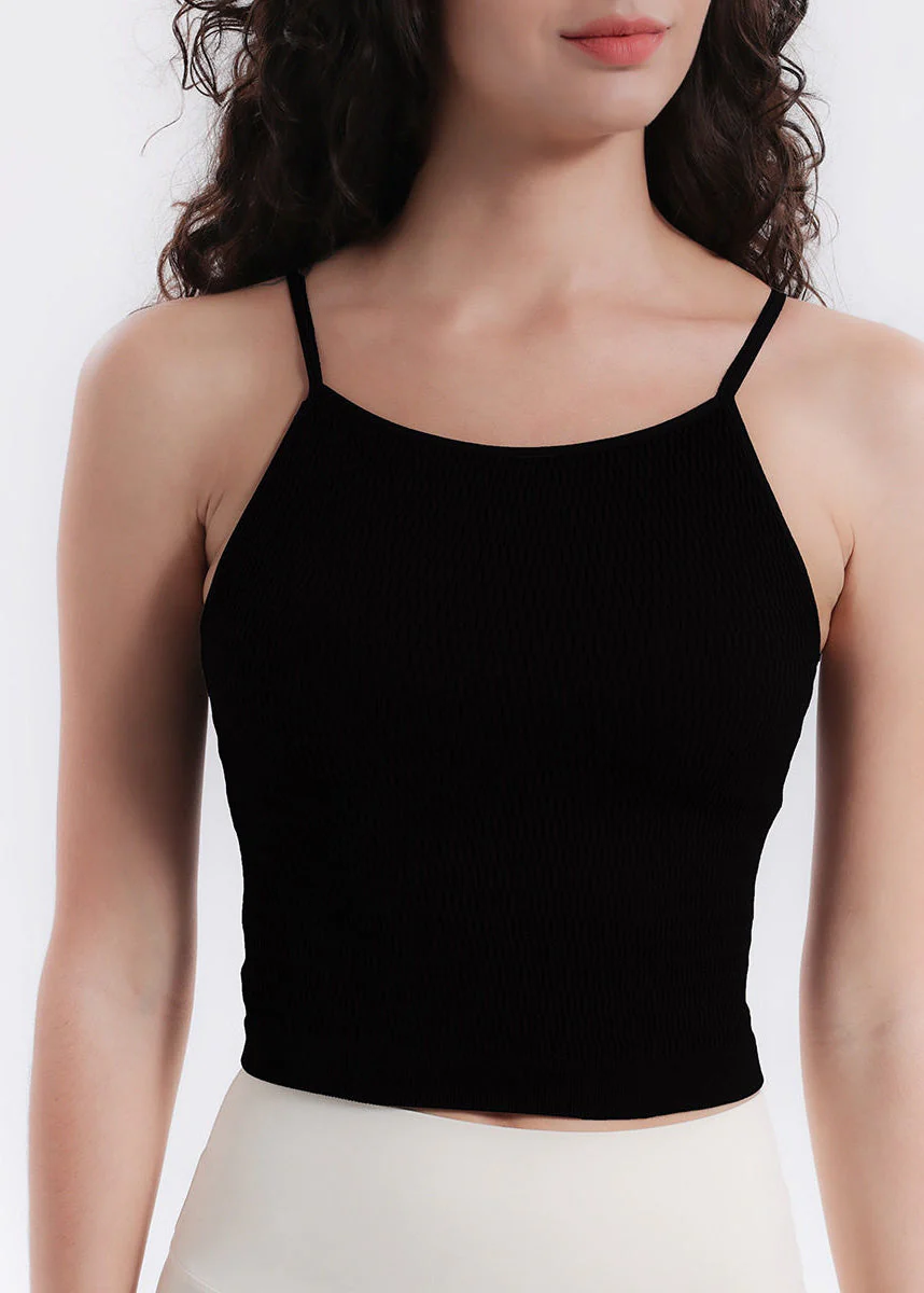 Trendy Rose Backless Sports Bra Tank Top - Image 3