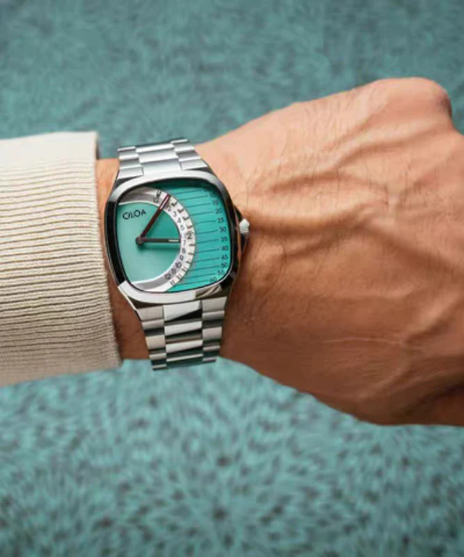 Unique Coffee Stainless Steel Mechanical Men Watches - Image 2