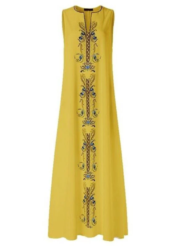 Women White V Neck Print Chiffon Vacation Dresses Summer - Image 5